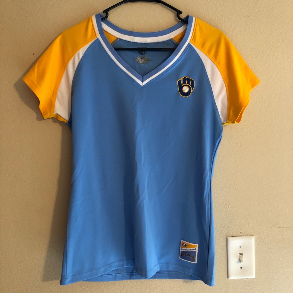 Milwaukee Brewers Athletic Top